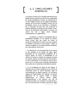 6.1 CONCLUSIONES GENERALES