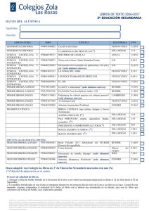 2º ESO - Colegio Zola Las Rozas