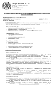 Argentina Contemporánea - Prof. Marc.