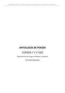 Antología de Poesía para ESO: Selección de Poemas Clásicos