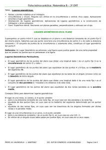 Lugares Geométricos -