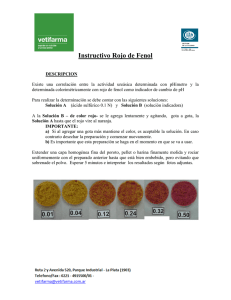 Instructivo Rojo de Fenol: Determinación de Actividad Ureásica