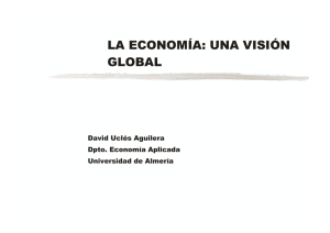 LA ECONOMÍA: UNA VISIÓN GLOBAL