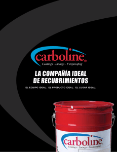 Descargar el folleto corporativo - Carboline Colombia