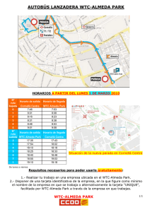 AUTOBÚS LANZADERA WTC