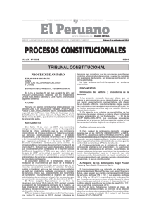 Sentencia Tribunal Constitucional: Proceso de Amparo Laboral