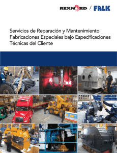 Servicios de Reparación y Mantenimiento Fabricaciones Especiales
