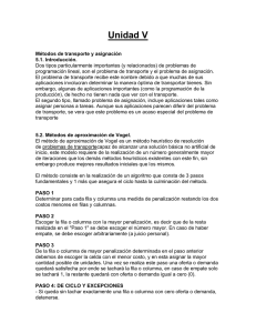 Unidad V