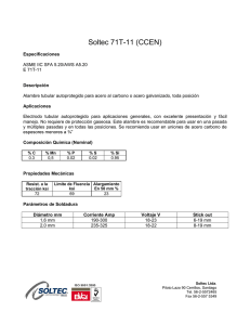 Varilla de Aporte TIG 316L - Intranet