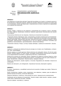 Mecanización Agrícola