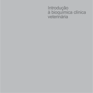 Introdução à Bioquímica Clínica Veterinária