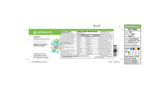 Información Nutricional