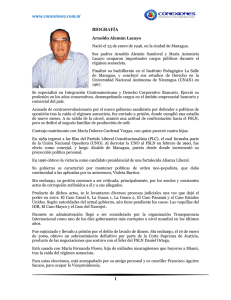 www.conexiones.com.ni 1 BIOGRAFÍA