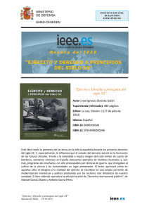 Ejército y Derecho a principios del siglo XX