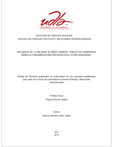 facultad de ciencias sociales. escuela de ciencias polìticas y