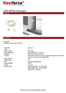 OSE-MPDS Interruptor