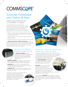 Soluciones CommScope para Centros de Datos