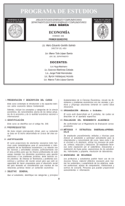 economía - Facultad de Ciencias Jurídicas y Sociales