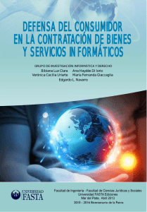 Defensa del consumidor en la contratación de bienes y servicios