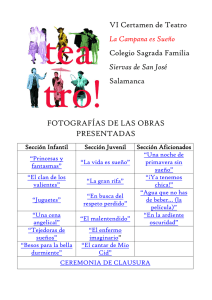 La Campana es Sueño - Colegio Sagrada Familia Siervas de San