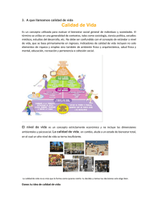Hoja de Trabajo: Calidad de Vida y Tecnología