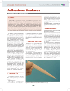 Adhesivos tisulares