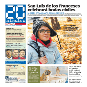 San Luis de los Franceses celebrará bodas civiles LA IGLESIA