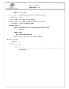 FICHA INDIVIDUAL RPM - HOGAR DE NINAS EL ALBA