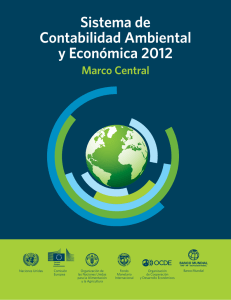 Sistema de Contabilidad Ambiental y Económica 2012
