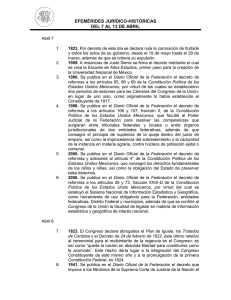 efemérides jurídico-históricas del 7 al 13 de abril