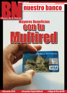 nuestro banco - Banco de la Nación