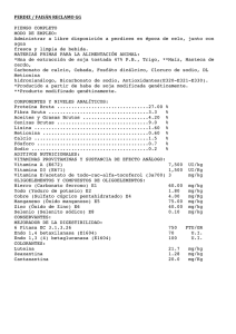 PERDIZ / FAISÁN RECLAMO GG PIENSO COMPLETO