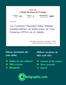 1er Consenso Nacional Sobre Manejo