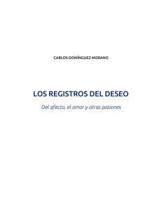 Los registros del deseo - Dios camina con su pueblo