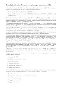 Lección 2.2. Potencia en régimen senoidal permanente