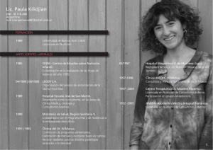 Descargar C.V. - Nutrición Personal