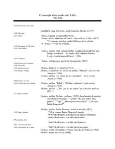 Chronology Rulfo