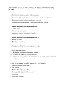 TEMARIO DEL CURSO DE SEM-ADWORDS