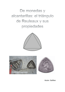 (o perímetro) del triángulo de Reuleaux