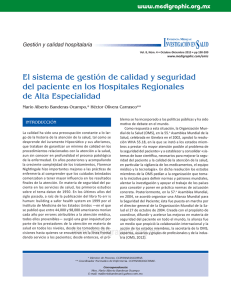 El sistema de gestión de calidad y seguridad del