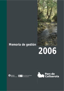 Memoria de gestión - bcnroc