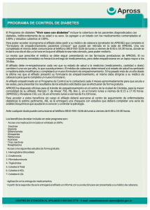 Programa de Contro, de Diabetes