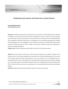 El laberinto de la muerte: de Octavio Paz a Carlos Fuentes