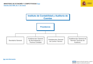 Instituto de Contabilidad y Auditoría de Cuentas (ICAC)