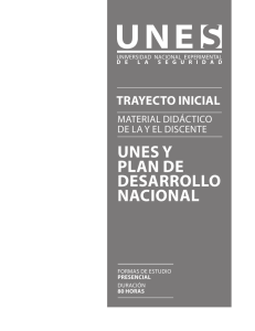 trayecto inicial - Gestión, Control y Seguimiento de Actividades
