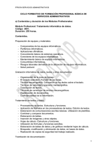 CICLO FORMATIVO DE FORMACIÓN PROFESIONAL BÁSICA DE