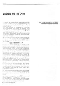 Energia de las Olas