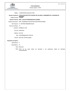 FICHA INDIVIDUAL RPM - CASA DE PREEGRESADOS