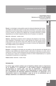 La metonimia en la era de la Web