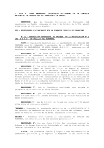 D. LUIS F. LOPEZ BELENGUER, SECRETARIO ACCIDENTAL DE